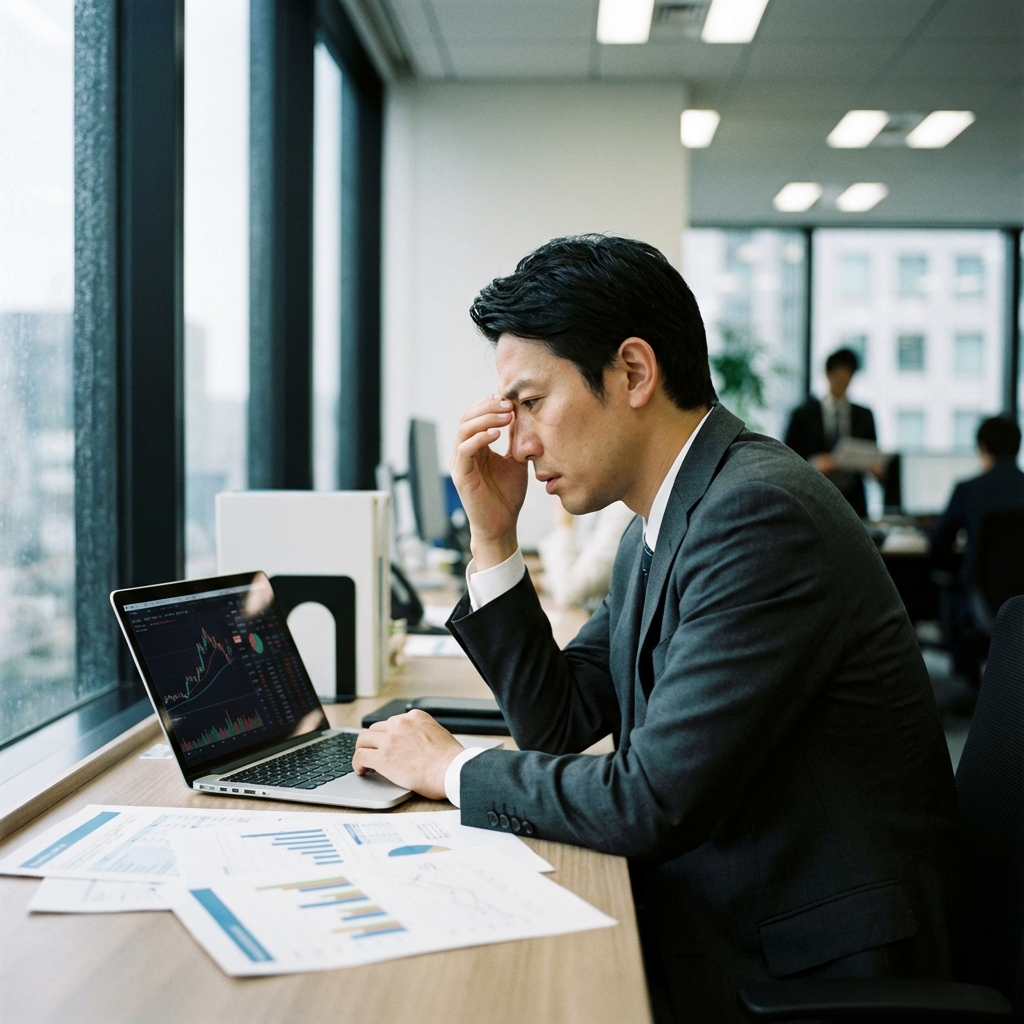 キャリアに悩む若手社員
